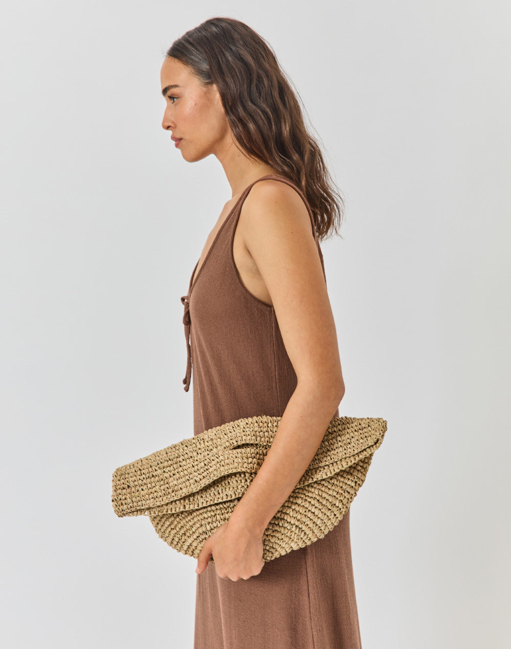 חום קפה TAMARIN שמלת