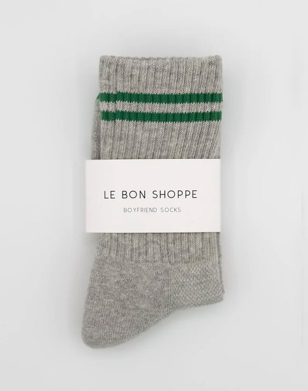 גרבי כותנה ספורטיביות אפורות BOYFRIEND