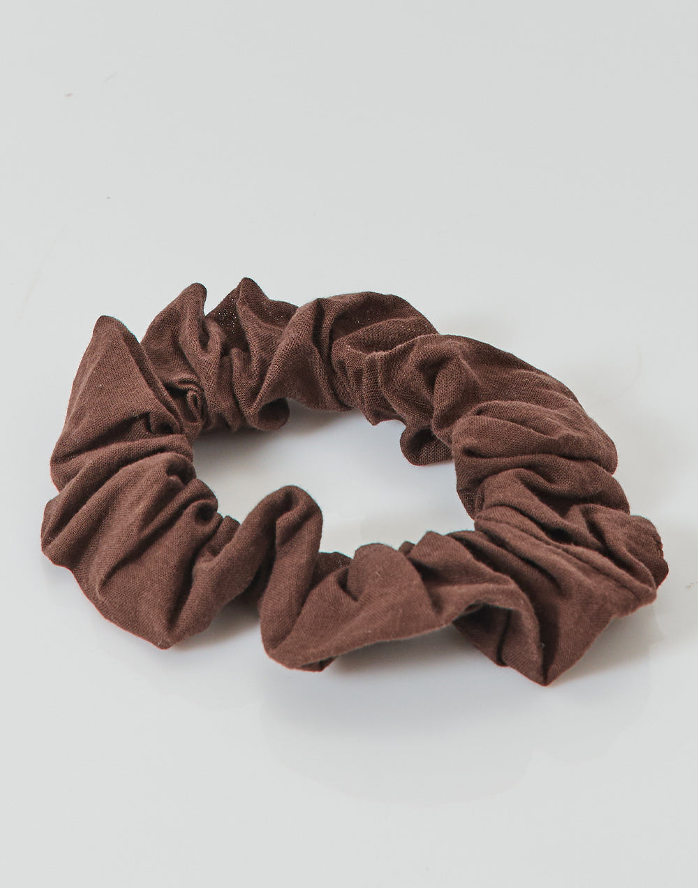 סקראנצ'י גומיה לשיער פשתן חום בראוני