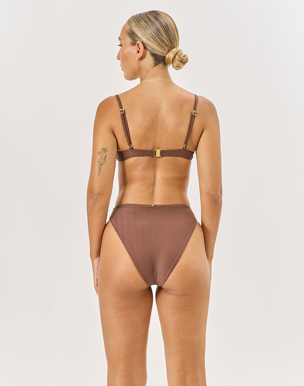 טופ ביקיני חום קפוצ׳ינו SAN JUAN