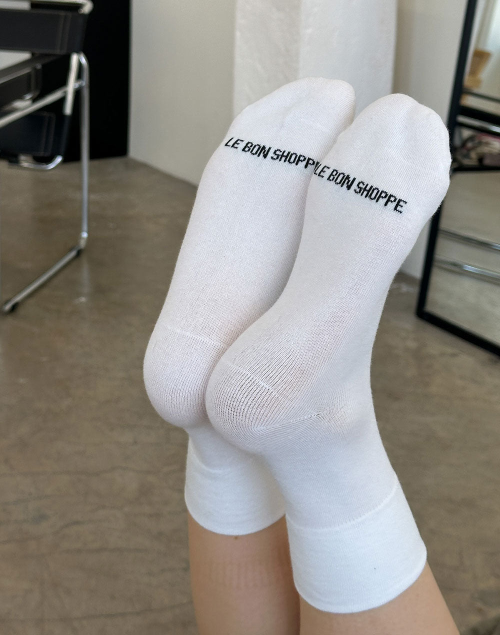 גרבי כותנה לבנות SNEAKERS