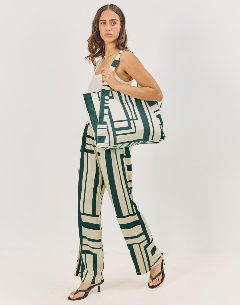 תיק צד הדפס TOTE