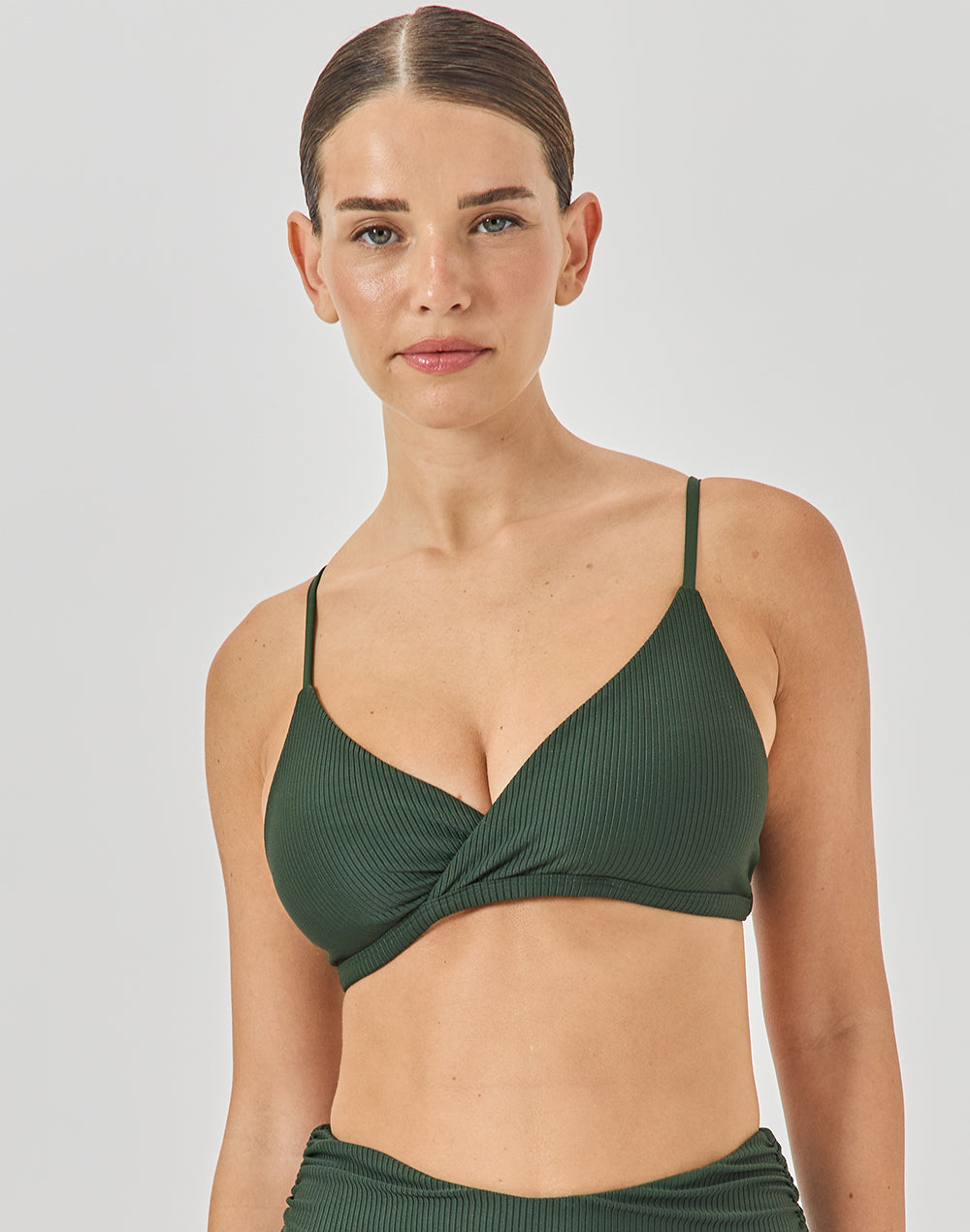 טופ ביקיני ירוק טרופי BORA BORA