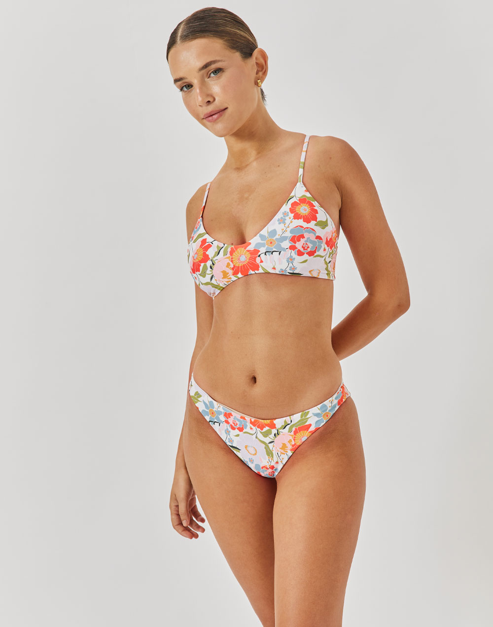 תחתון ביקיני פרחוני בהיר MEXICO