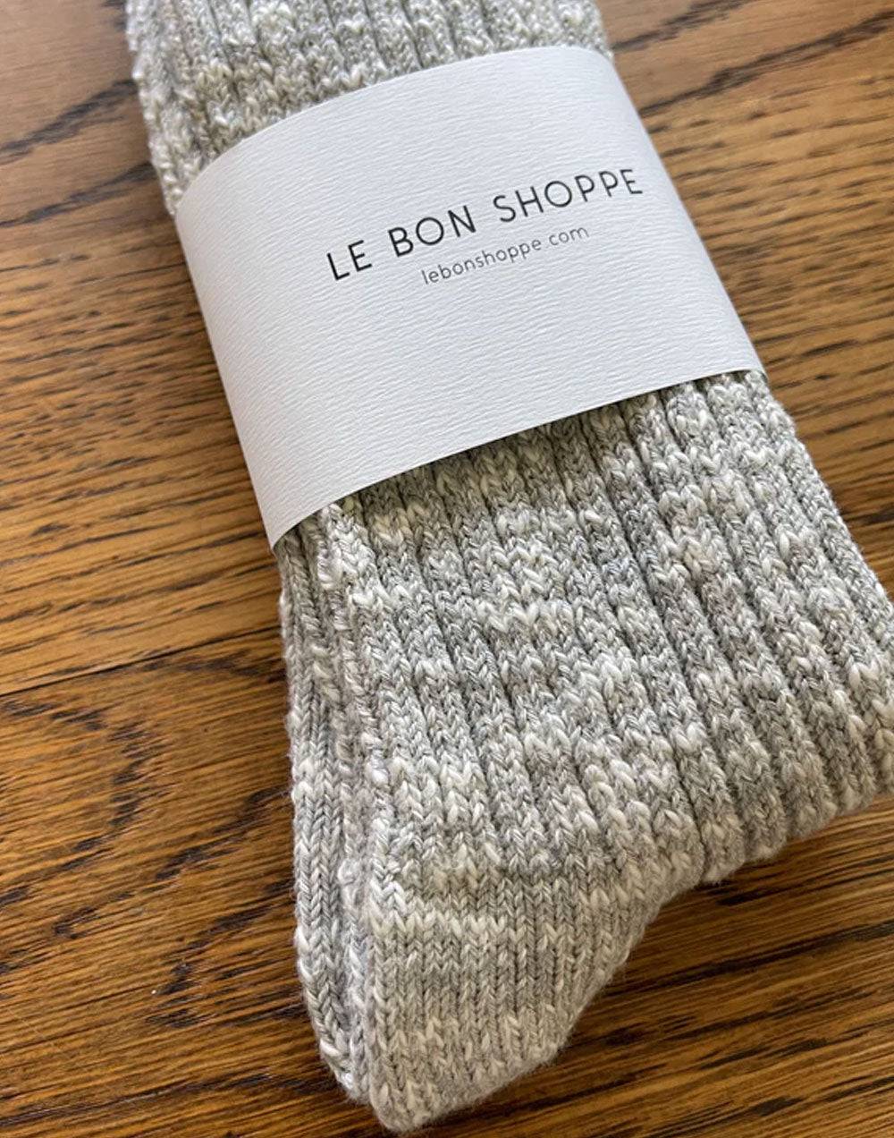 גרבי כותנה עבות אפורות COTTAGE