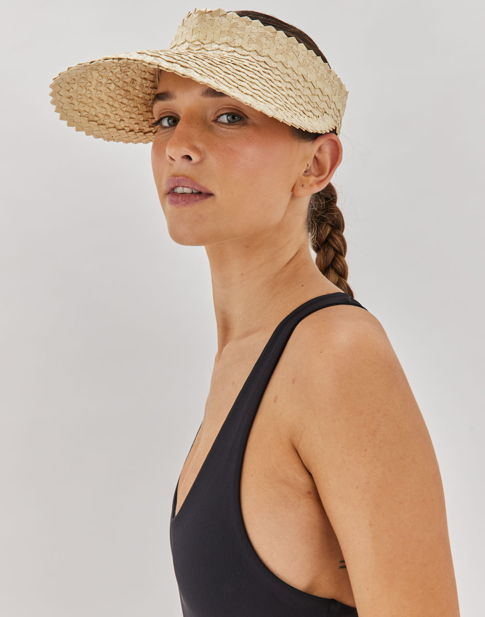 כובע מצחייה קרם טבעי GOLF