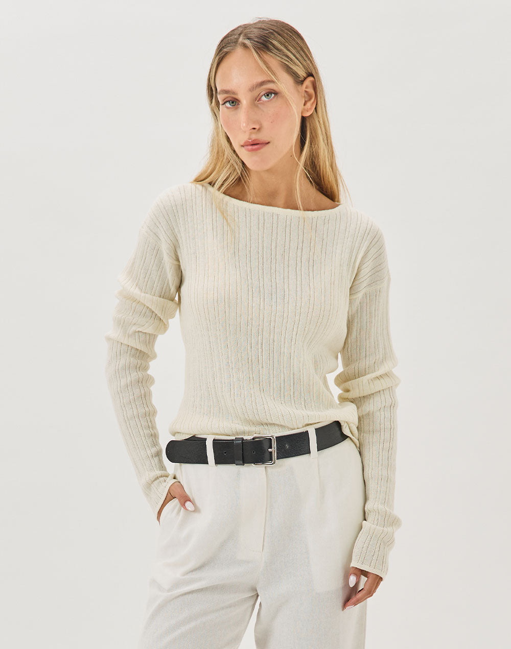 סריג כותנה שנהב KOS