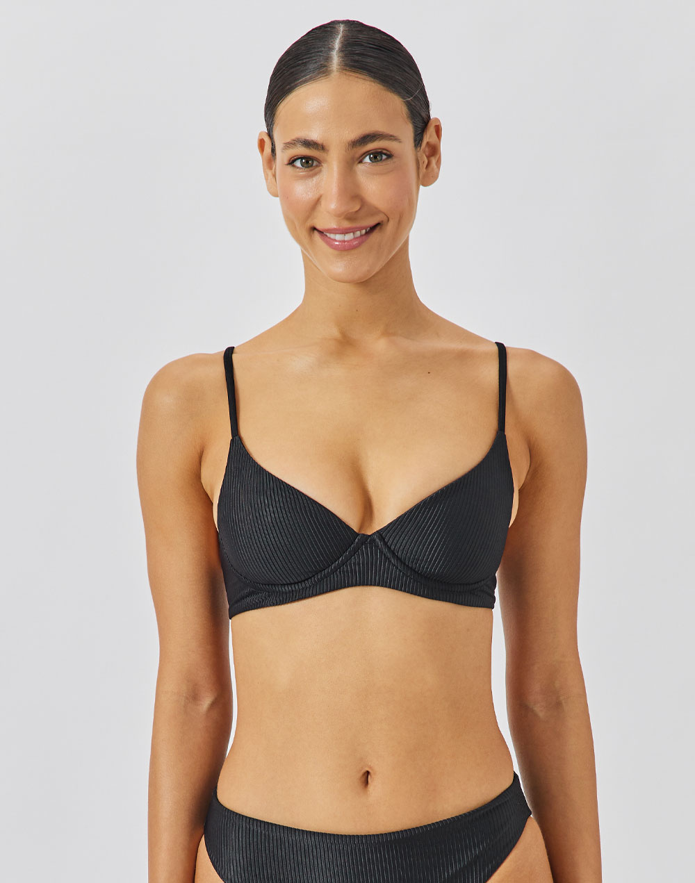 טופ ביקיני שחור PLAYA