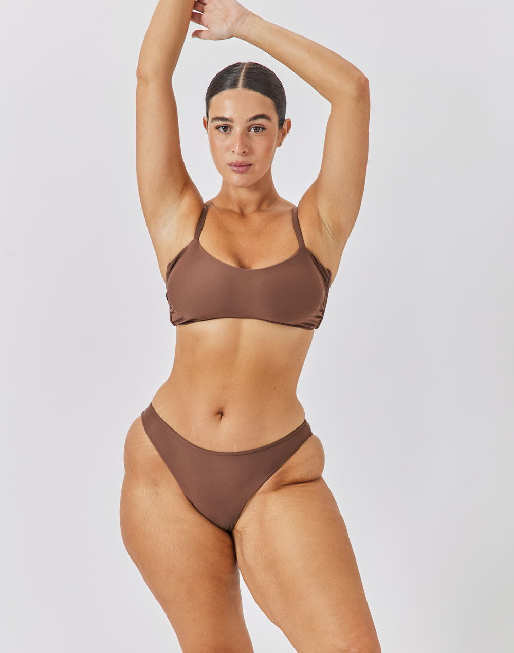 תחתון ביקיני חום קרמל MEXICO