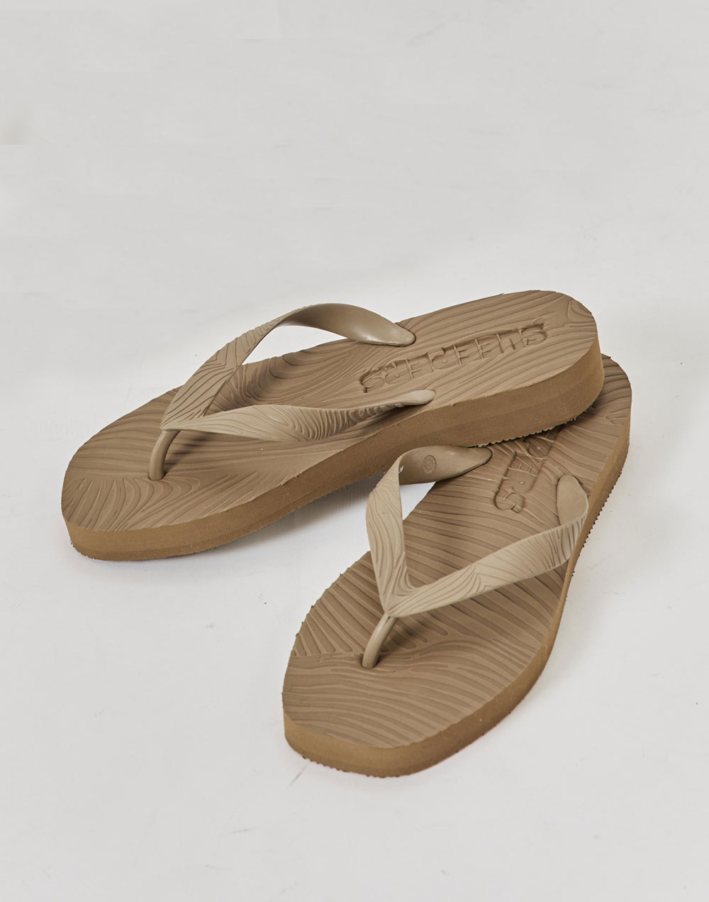 כפכפי אצבע פלטפורמה חול TAPERED