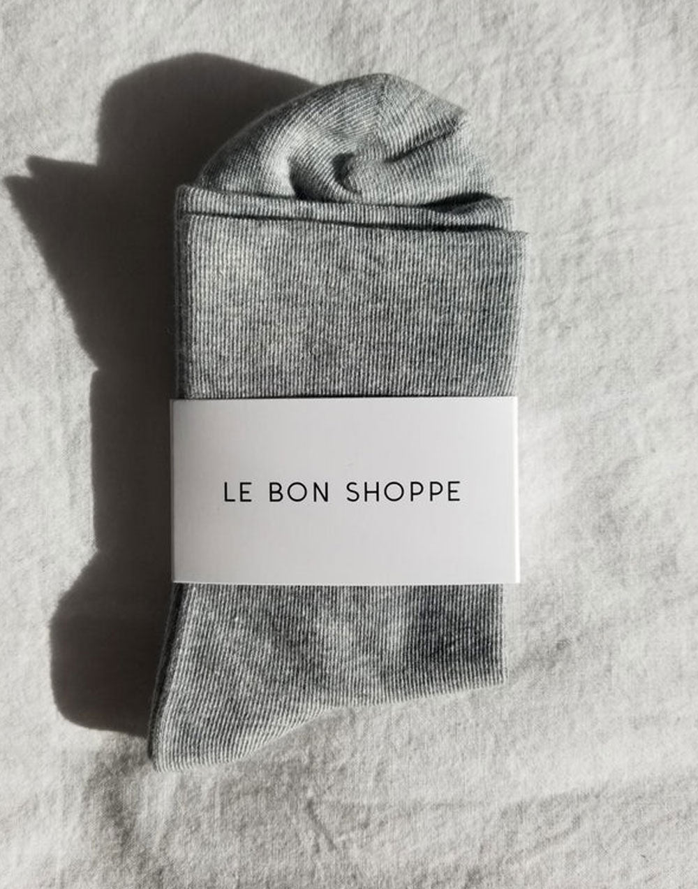 גרבי כותנה אפורות SNEAKERS