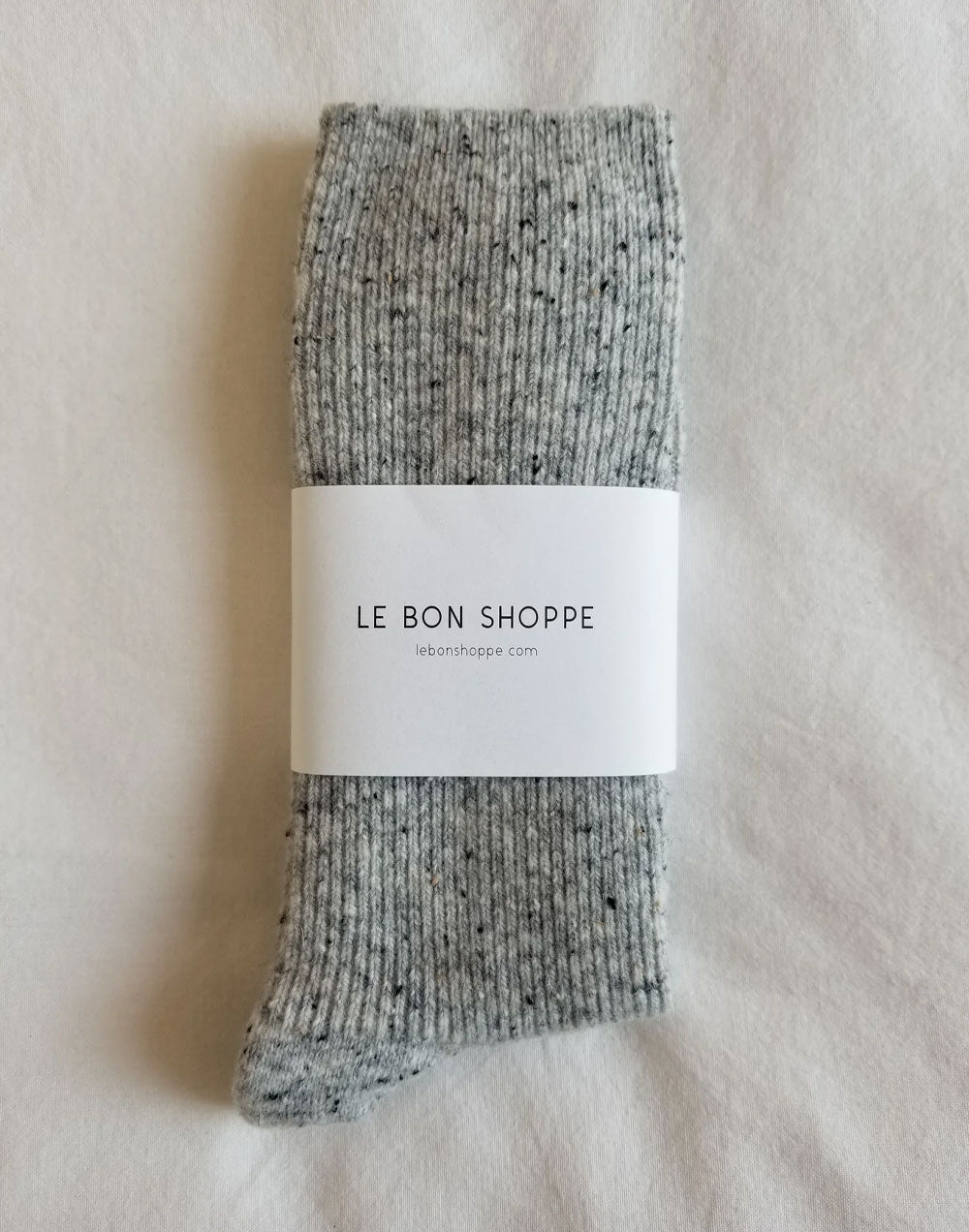 גרבי צמר אפורות SNOW