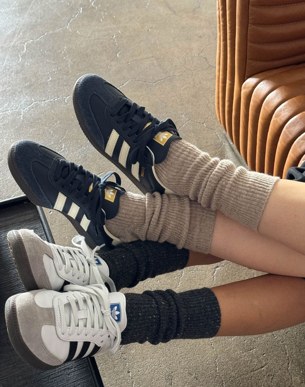 גרבי צמר חומות SNOW