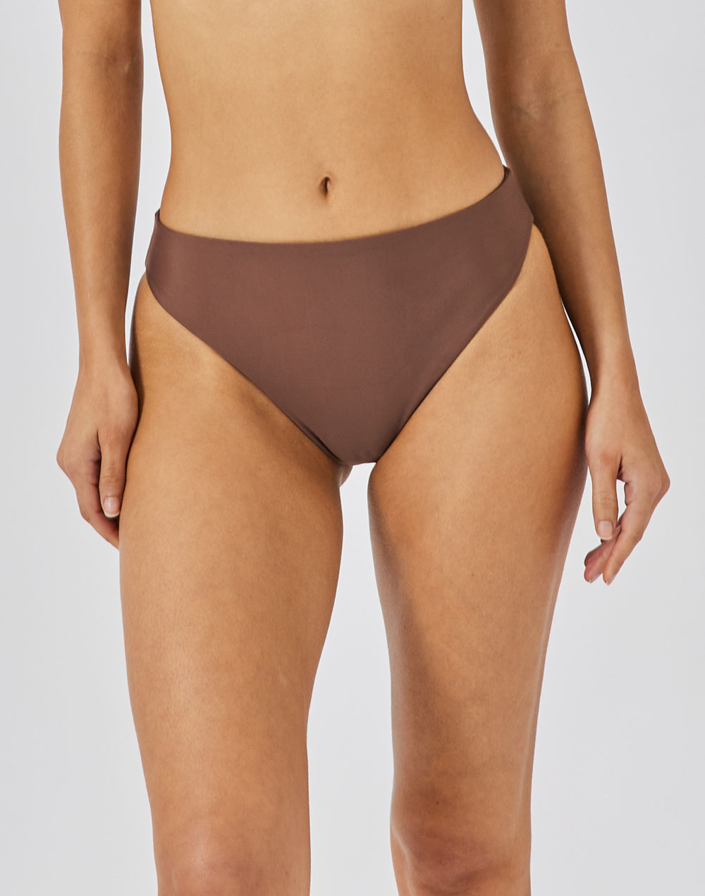 תחתון ביקיני גבוה חום קרמל SUMATRA
