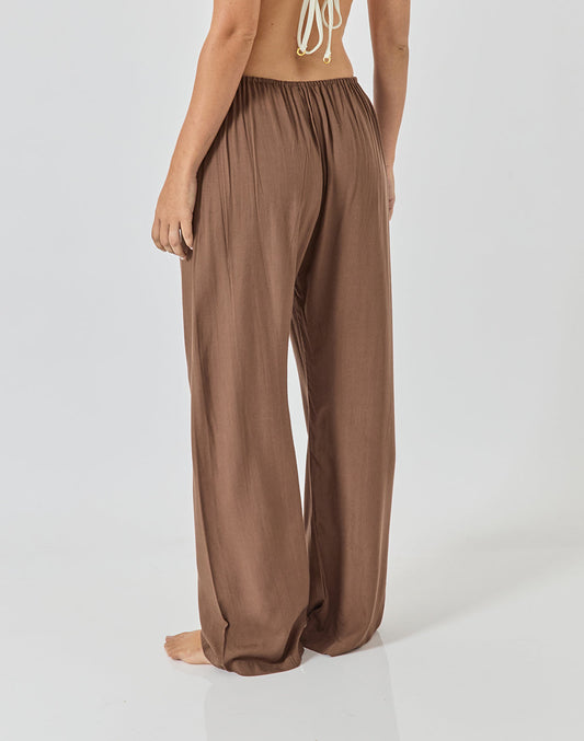 חום קפה RIVIERA מכנסי