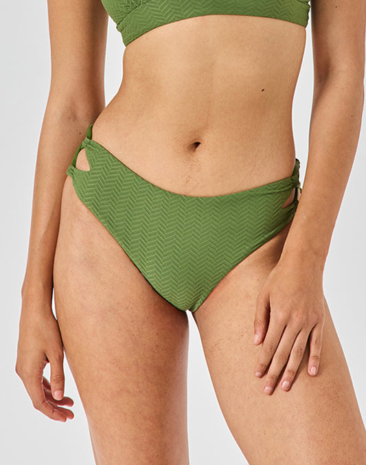 תחתון ביקיני ירוק פסטו CAPRI