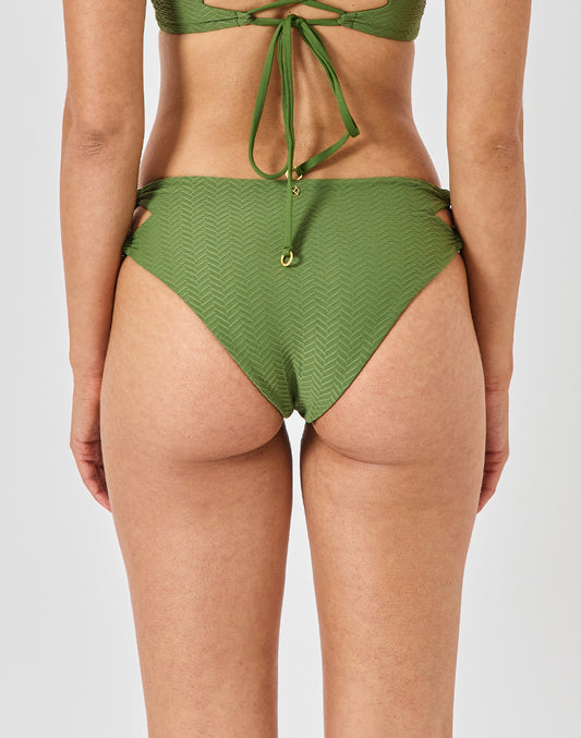 תחתון ביקיני ירוק פסטו CAPRI