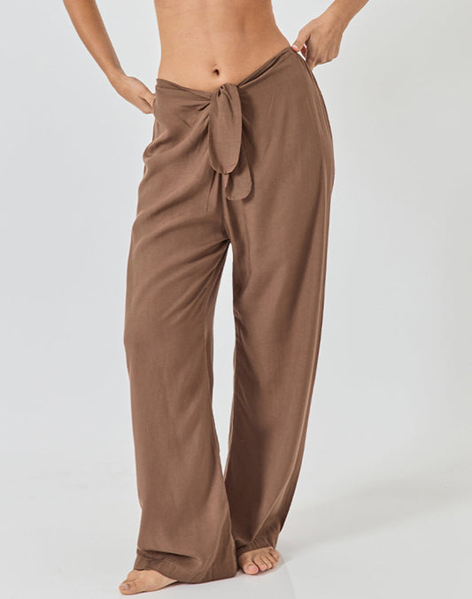 חום קפה RIVIERA מכנסי