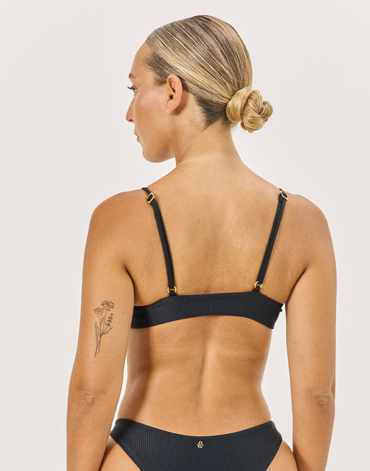 טופ ביקיני שחור BAJA