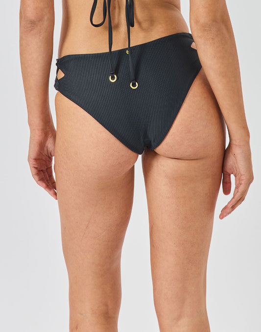 תחתון ביקיני שחור CAPRI