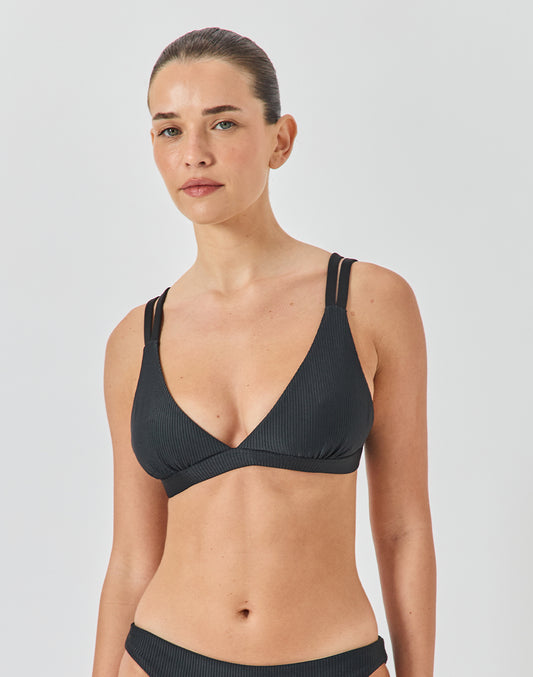 טופ ביקיני שחור TIMOR