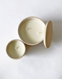 נר ריחני בכלי קרמיקה גדול בניחוח REEF