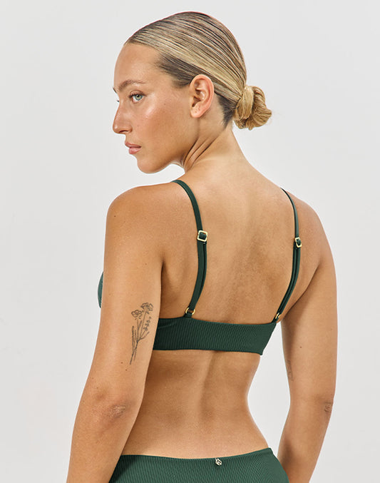 טופ ביקיני ירוק קקטוס FIVE ISLAND