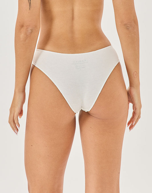 תחתונים קלאסיק לבנים FLORI