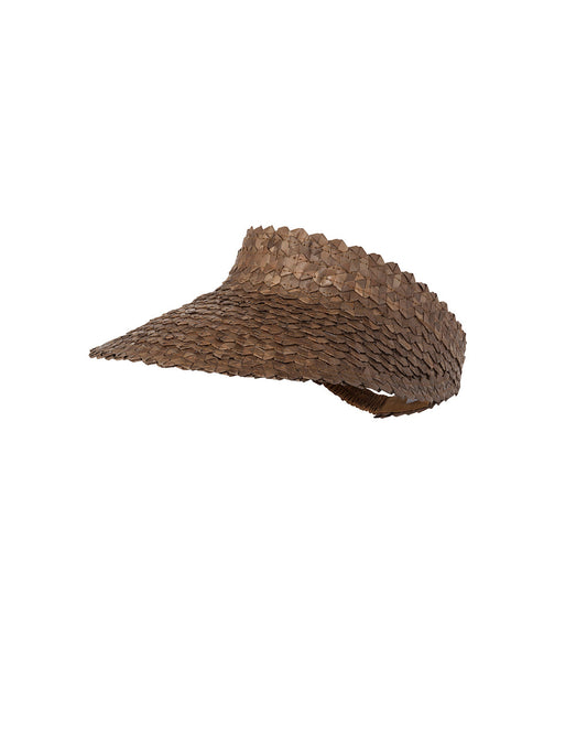 כובע מצחייה חום טבעי GOLF