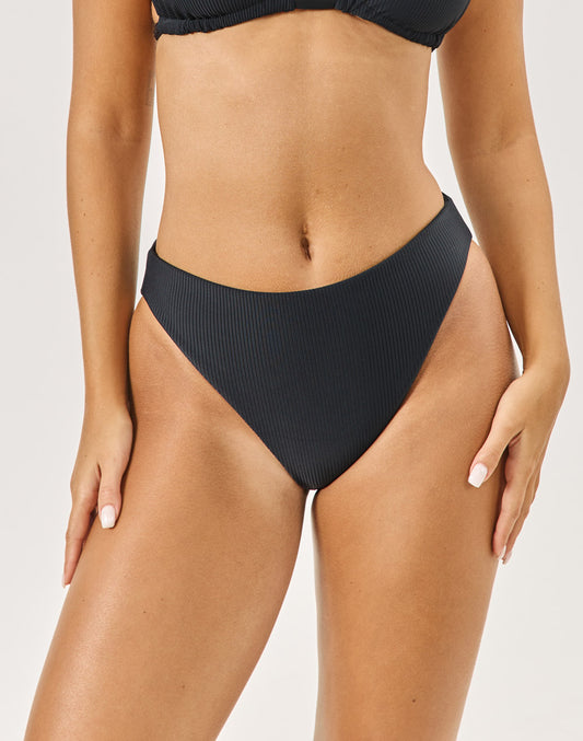 תחתון ביקיני גבוה שחור SUMATRA