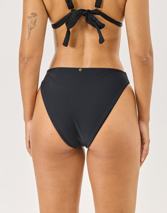 תחתון ביקיני גבוה שחור SUMATRA