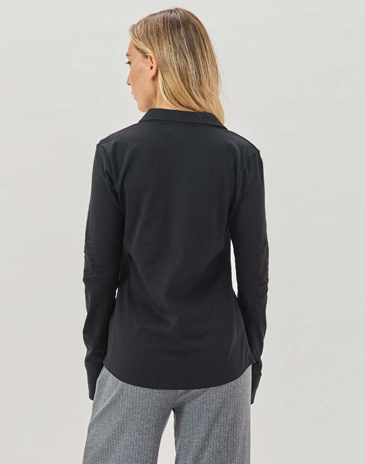 שחורה NOOSA חולצה מכופתרת