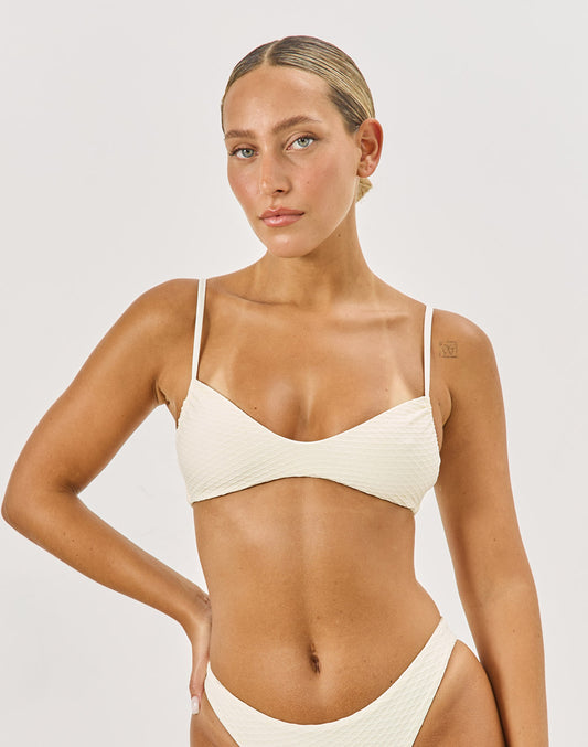 טופ ביקיני שנהב SAMARA