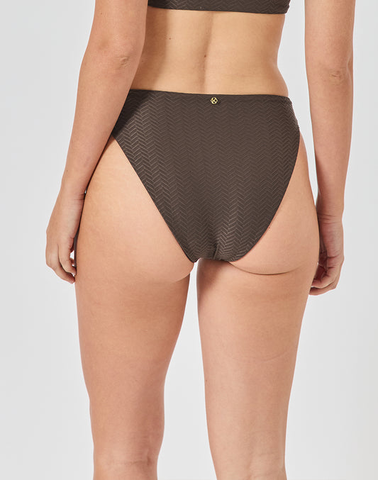 תחתון ביקיני גבוה חום בראוני SUMATRA