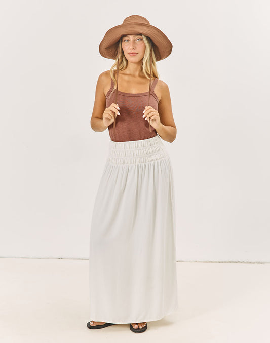 SUN HAT  חום קפוצ'ינו