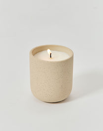 נר ריחני בכלי קרמיקה קטן בניחוח EBOONY WOOD