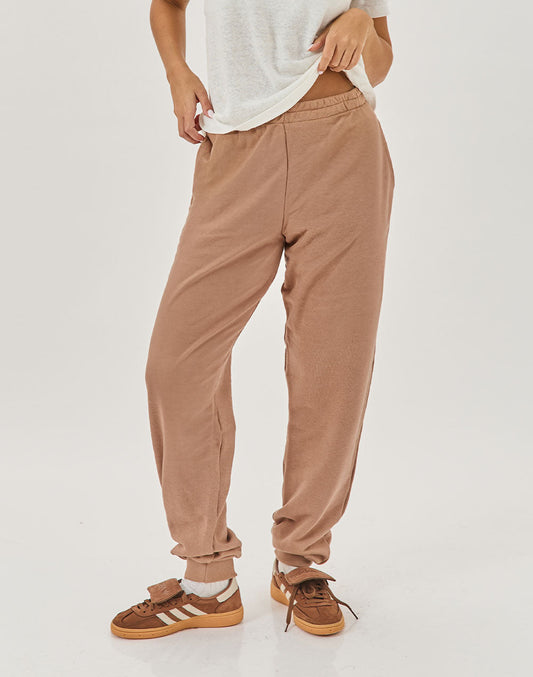 מכנסי טרנינג מוקה CLASSIC