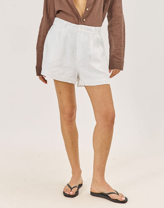 מכנסי פשתן  TOSCANA לבנות