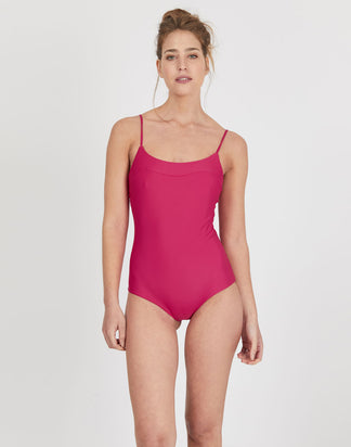 בגד ים שלם ורוד פוקסיה HAMPTONS