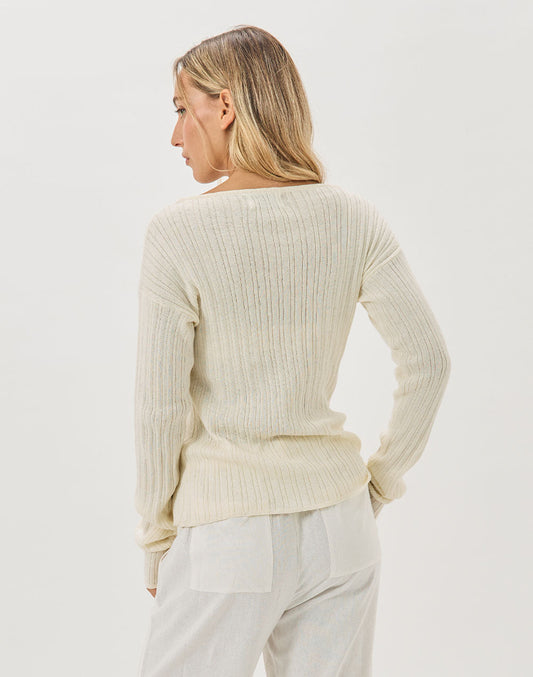 סריג כותנה שנהב KOS