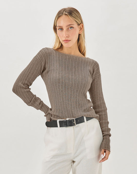 סריג כותנה מוקה KOS