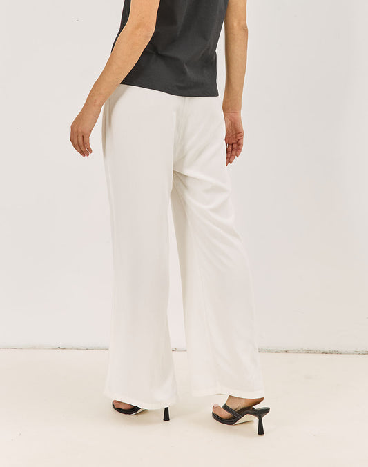 מכנסי במבוק LIMA לבנים