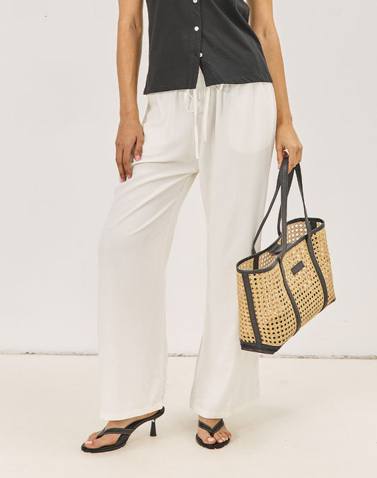 מכנסי במבוק LIMA לבנים