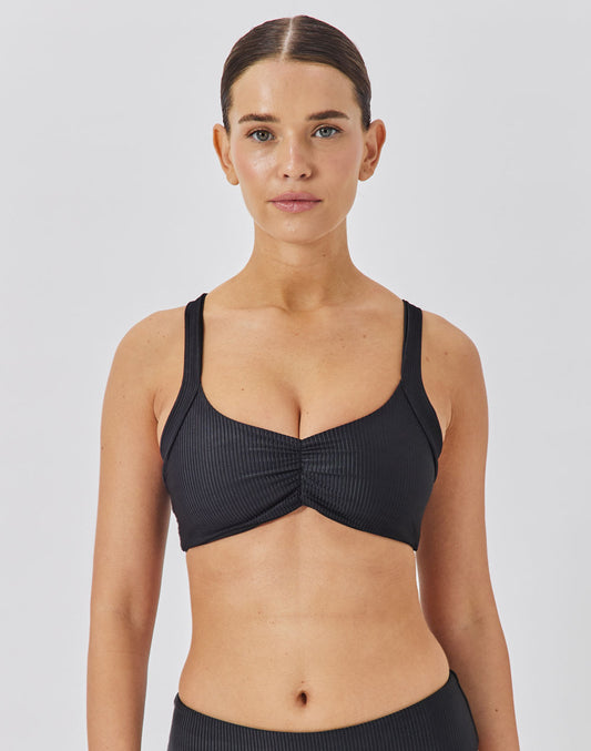 טופ ביקיני שחור MAUI