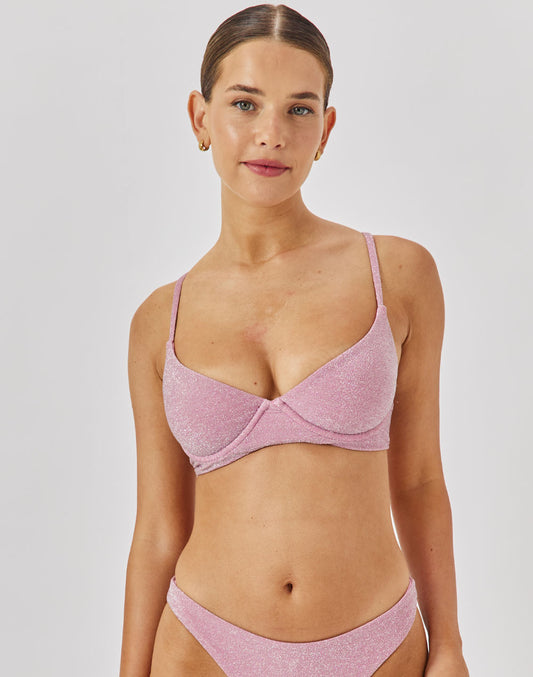 טופ ביקיני ורוד בייבי לורקס PLAYA