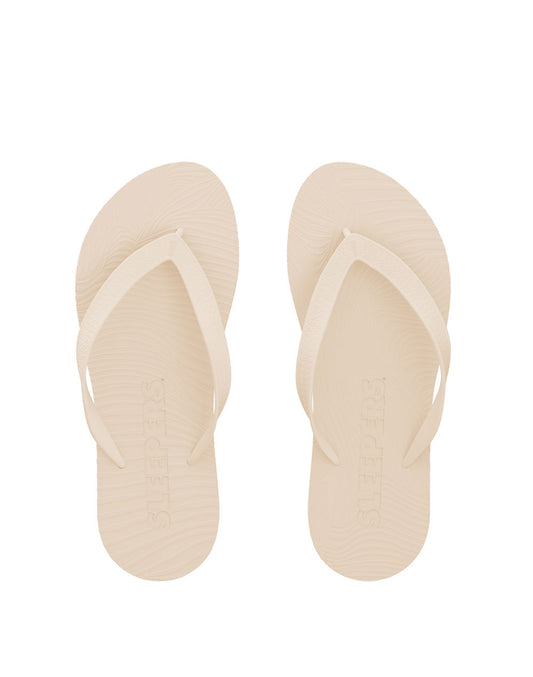 כפכפי אצבע רצועה רחבה קרם WIDE