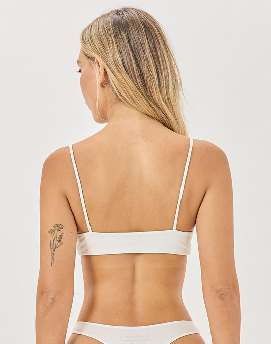 טופ חזייה ברלט לבנה SOPHIE