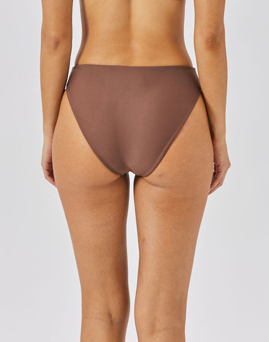 תחתון ביקיני גבוה חום קרמל SUMATRA