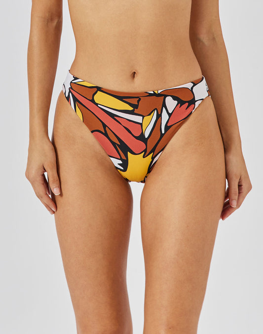 תחתון ביקיני גבוה הדפס SUMATRA