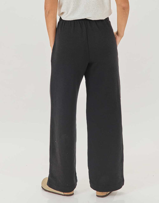 מכנסי טרנינג שחור WIDE LEG